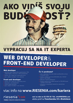 Nábor na pozície front-end developer a web developer