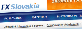 FXSlovakia – portal for FX businessmen