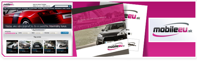 Návrh firemnej identity pre MobileEU.sk